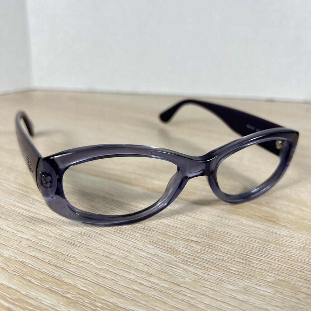 Ray-Ban RB4135 741/11 Sunglasses Purple Translucent Frames Only Made in Italy